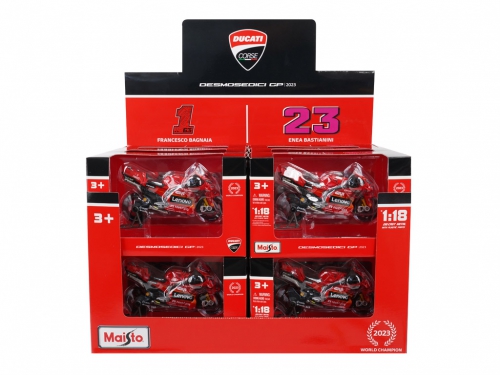 MAISTO MOTO DUCATI LENOVO TEAM 2023 1:18