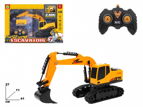RC ESCAVATORE 1-20 CON PACCO PILE
