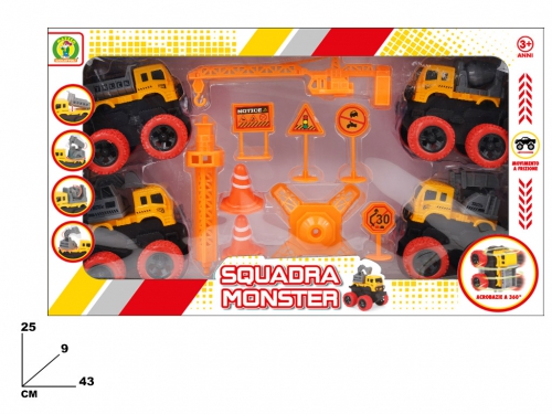PLAYSET SQUADRA MONSTER