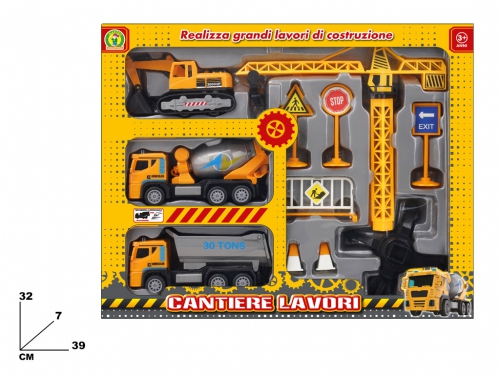 PLAYSET CANTIERE LAVORI