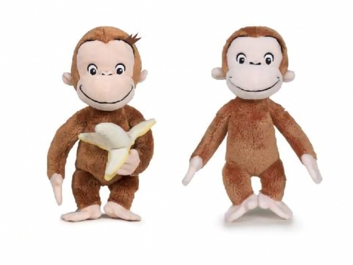 PELUCHE GEORGE LA SCIMMIETTA 25CM ASS.