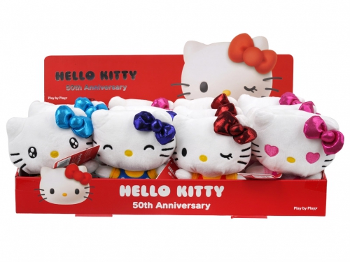 PELUCHE HELLO KITTY 50ESIMO  16CM ASS.