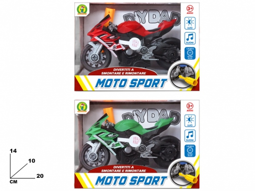 MOTO SPORT CON LUCI E SUONI