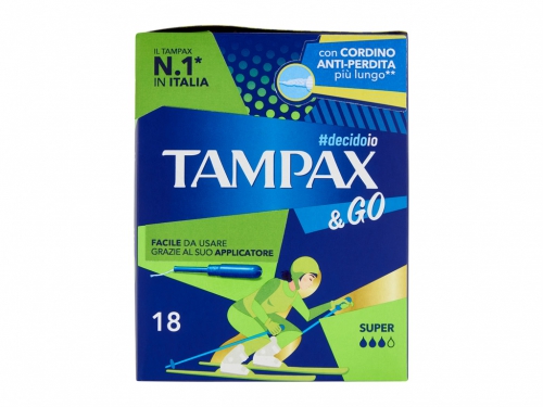 TAMPAX & GO SUPER X18
