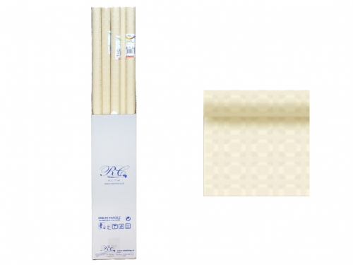 RC TOVAGLIA ROTOLO CREMA 1.20X7M