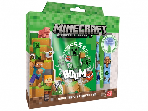 DIARIO CON PENNA MAGICA MINECRAFT