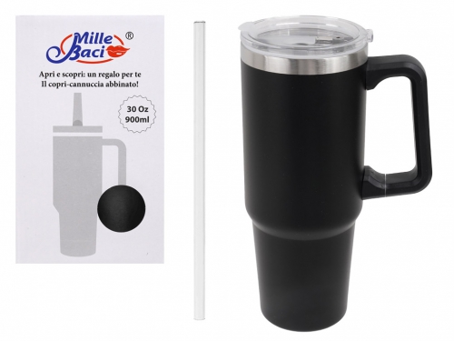 BORRACCIA AMERICANA 900ML BLACK