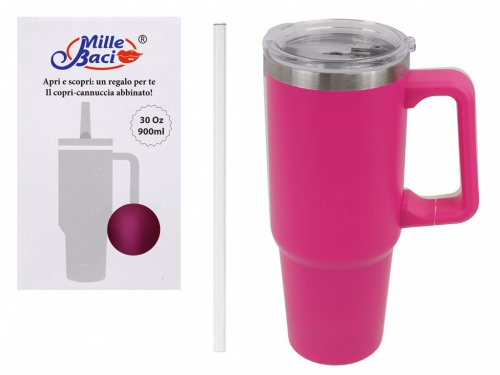 BORRACCIA AMERICANA 900ML FUCSIA