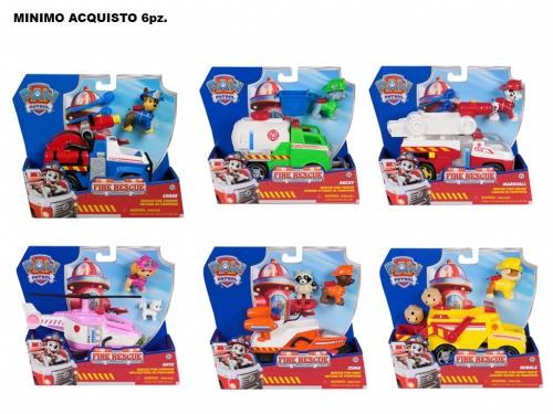 PAW PATROL FIRE RESCUE VEICOLI AS.607269
