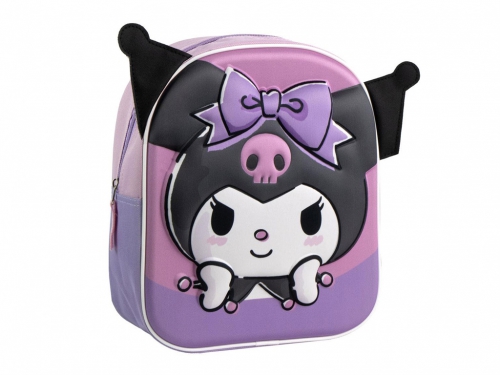 ZAINO ASILO 3D HELLO KITTY KUROMI 5849