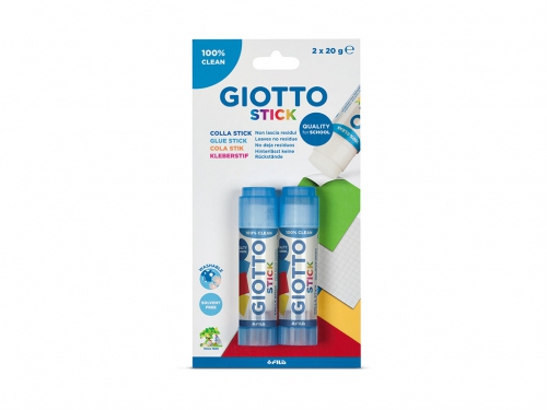 BLISTER 2 COLLA STICK GIOTTO 20G F099400