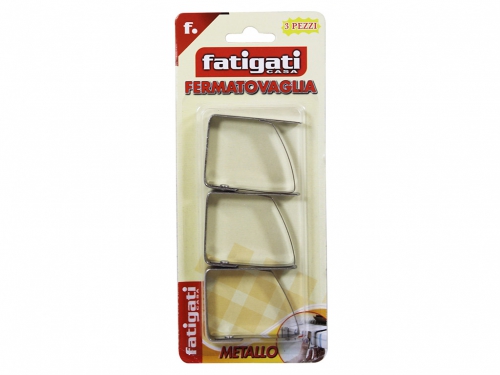 FERMATOVAGLIA METALLO 3PZ