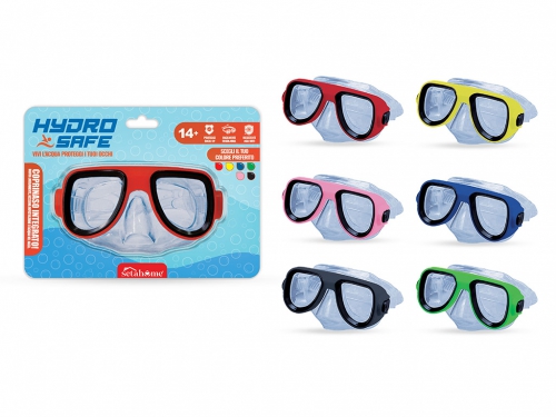 MASCHERA DA PISCINA VARI COLORI