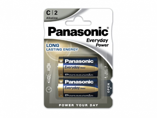PANASONIC ALKALINA 2 MEZZA TORCIA   NET