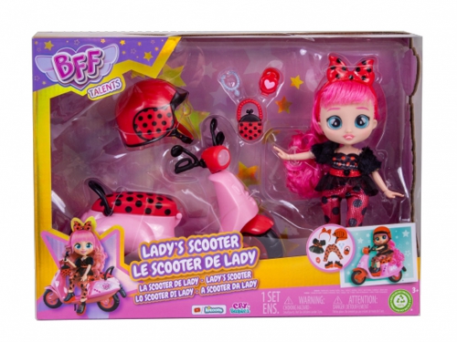 BFF CRY BABIES LADY'S SCOOTER 911123