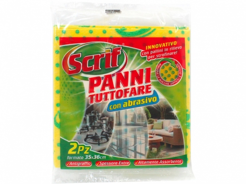PANNI C/ABRAS. TUTTOFARE 2PZ
