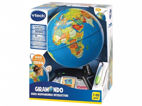 GIRAMONDO VIDEO MAPPAMONDO INTERATTIVO