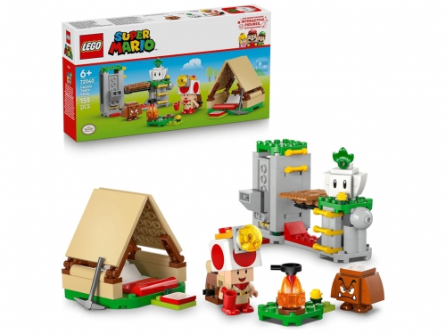 LEGO S.MARIO CAMPEGGIO CAPITAN TOAD 7204
