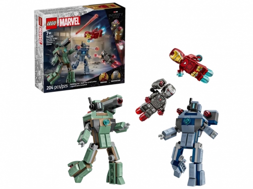 LEGO S.HEROES IRON MAN CONTRO I DRONI 76