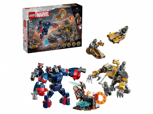 LEGO S.HEROES THOR CONTRO CHITAURI 76322