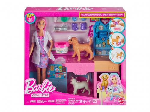 BARBIE VETERINARIA PLAYSET JFX93
