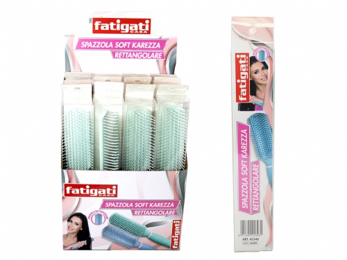 SPAZZOLA SOFT RETTANGOLARE KAREZZA
