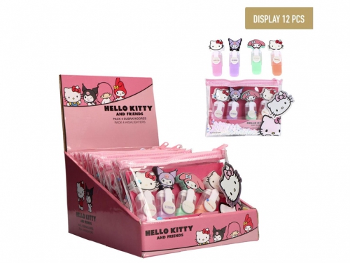 SET 4 EVIDENZIATORI HELLO KITTY 1750