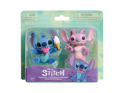 STITCH SET 2 PERSONAGGI ANGEL E STITCH