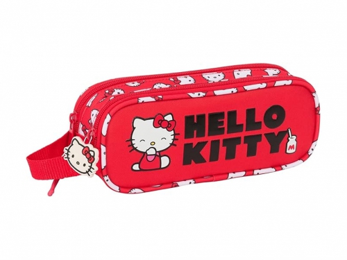 BUSTINA 2 ZIP HELLO KITTY ICONIC