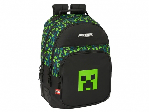 ZAINO DOPPIO SCOMPARTO MINECRAFT TNT