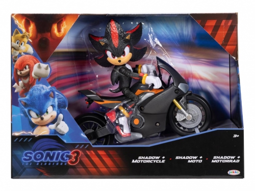 SONIC 3 VEICOLO CON PERSONAGGIO 13CM