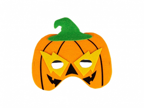 MASCHERA ZUCCA BIMBO IN FELTRO 00368