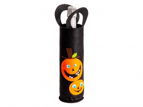 BORSINA PORTABOTT. NERA C-ZUCCHE IN FELT