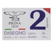 PIGNA BLOCCO 24X33 PIGNADUE RUVIDO OR