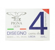 PIGNA BLOCCO 24X33 PIGNAQUATTRO LISC. GE