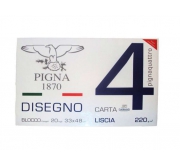 PIGNA BLOCCO 33X48 PIGNAQUATTRO LISC. GE