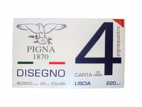 PIGNA BLOCCO 33X48 PIGNAQUATTRO LISC. GE