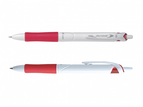 PILOT ACROBALL PENNA ROSSO PURE WHITE