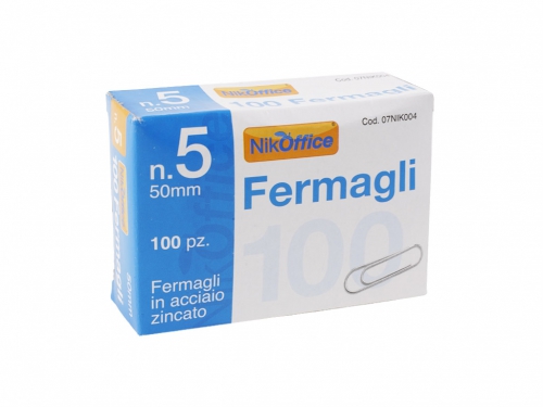 FERMAGLI N.5 50MM. CF.10  07NIK004