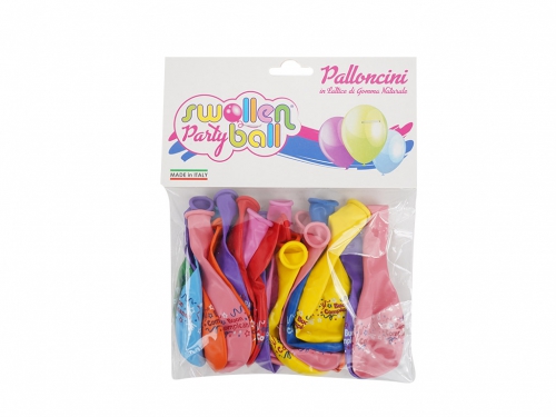 BS. PALLONCINI GOMMA GD90 COMPLEANNO ASS