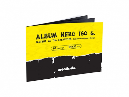 ALBUM NERO 24X33 10FF. 160G (20)