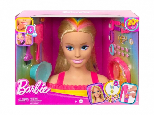 BARBIE STYLING HEAD CAPELLI ARCOBALENO